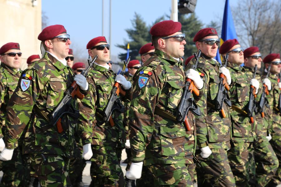 Military parade held to celebrate Romania's National Day