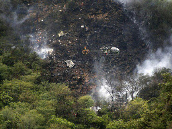 All 48 people aboard killed after plane crashes in northern Pakistan