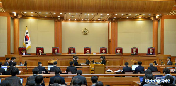 Impeached S Korean president refuting all charges heralds stiff court battle