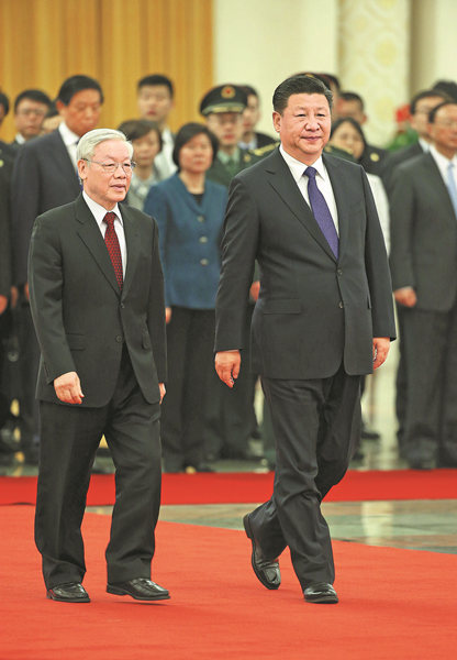 Beijing, Hanoi reinforce ties