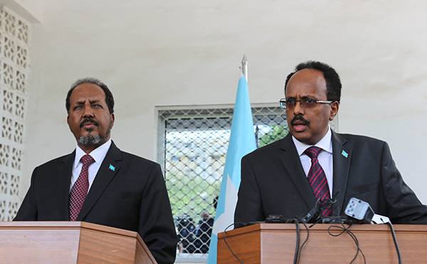 Somali president vows to enhance fight against Al-Shabaab