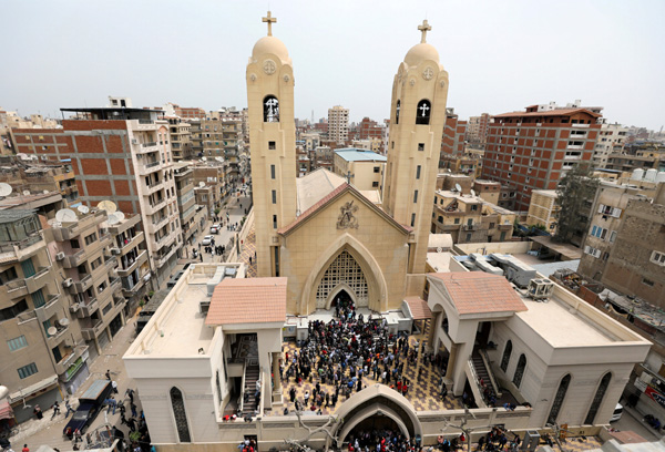 Bombings at Egyptian Coptic churches kill 36, injure more than 100