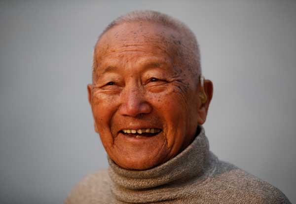 At 85, Nepali aims to regain title of oldest Everest climber