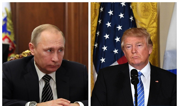Trump, Putin discuss Syrian crisis, DPRK in 1st call after bickering over Syria strike