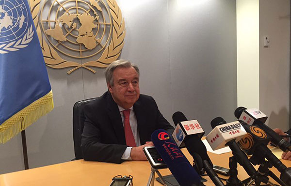 UN head sees key Belt & Road role in Agenda 2030
