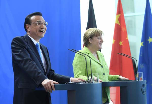 China and Germany sign 11 pacts