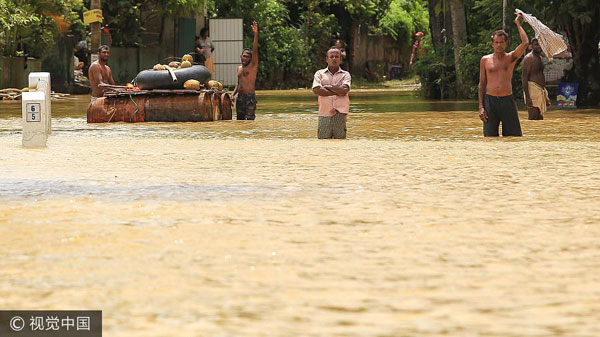 Sri Lanka appreciates China's assistance for flood relief