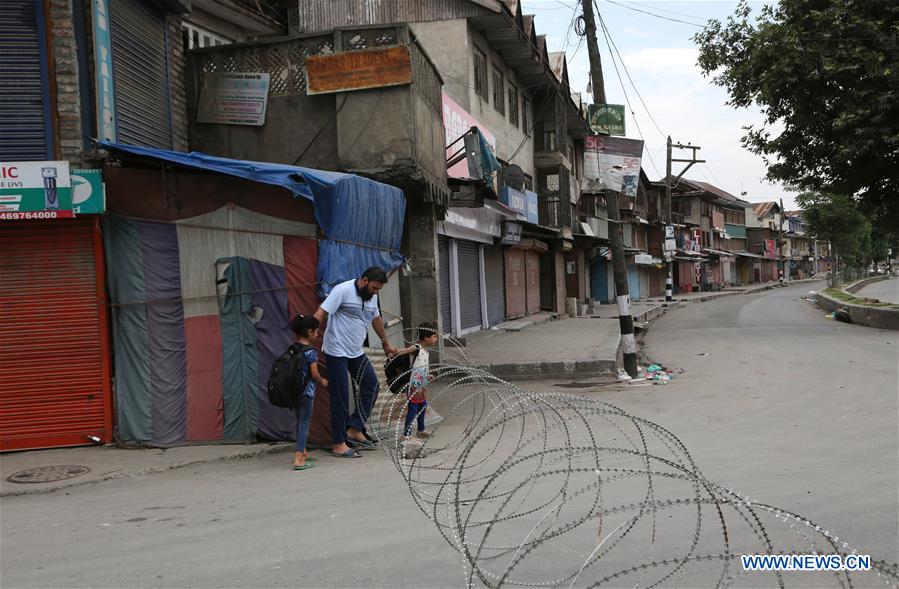 Curfew-like restrictions implemented in Indian-controlled Kashmir