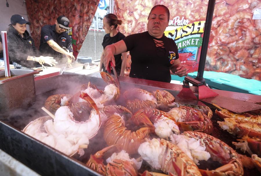Annual Port of Los Angeles Lobster Festival celebrated in California