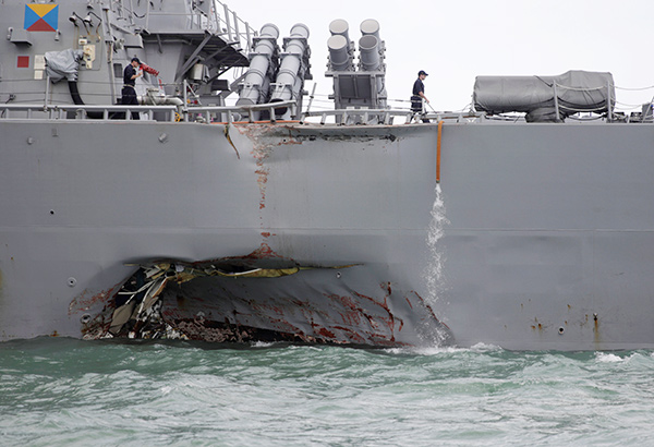 Latest US Navy collision with cargo ship prompts safety concerns