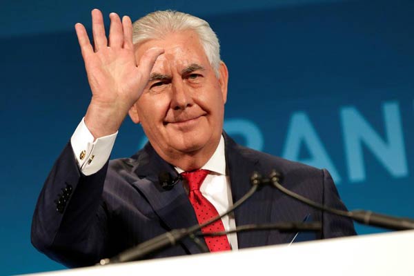 US Secretary of State Tillerson denies rumor of resignation