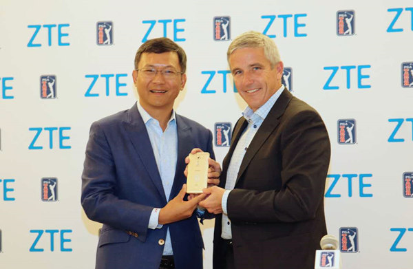 ZTE becomes PGA Tour's first 'official smartphone'