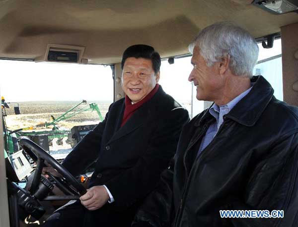 Kimberley in Iowa: We'd welcome President Xi to return to our home and farm