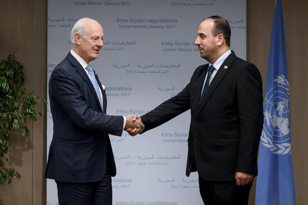 Syrian talks in Geneva to continue to Dec 15: UN envoy