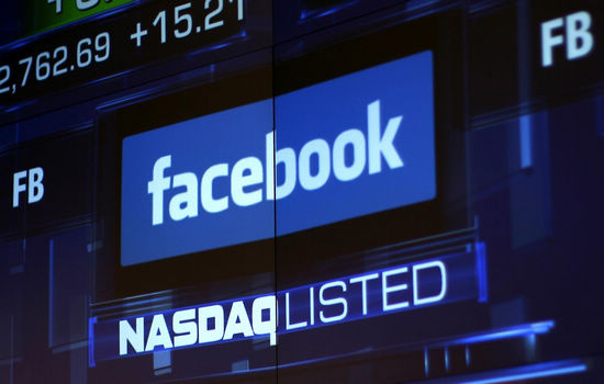 Facebook's first quarterly results beat expectations