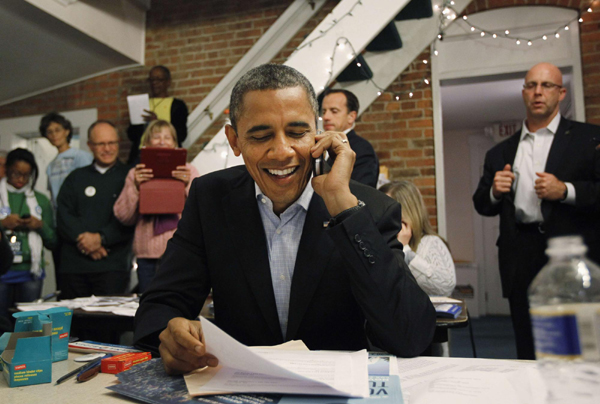 Obama makes final push to drive up turnout