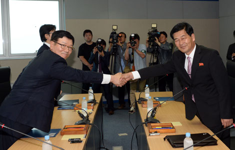 No agreement after first Kaesong talks