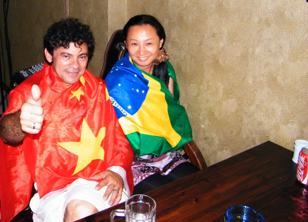 Brazilian musician Delei Duarte lives Chinese dream
