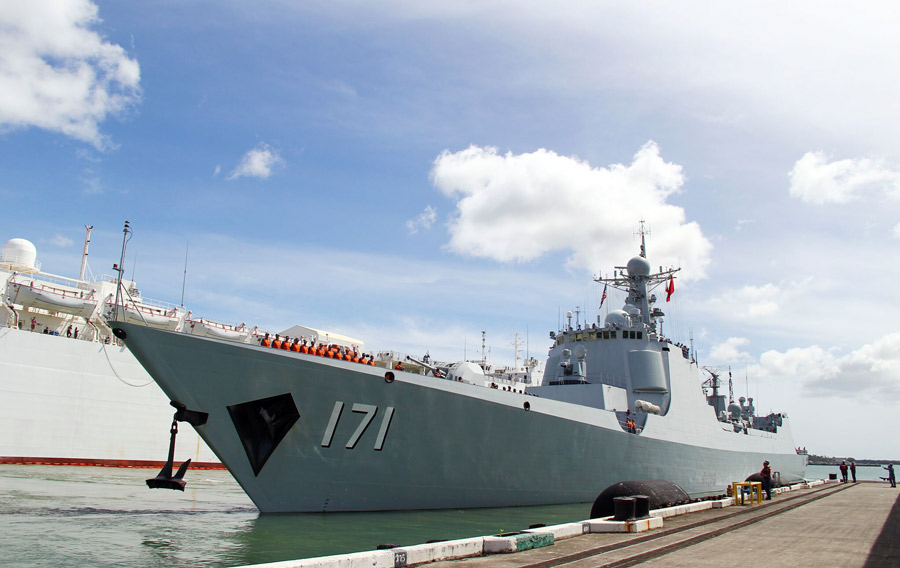Chinese Navy leave Pearl Harbor to join RIMPAC drill
