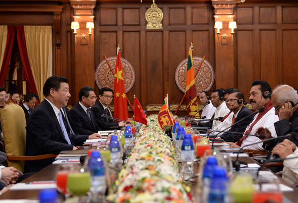 FTA high on agenda of China, Sri Lanka