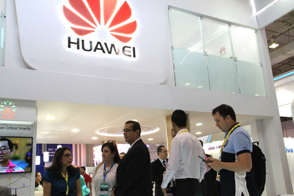 Huawei uses Brazil exhibition to show products