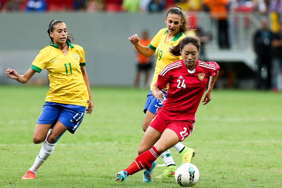 Brazil beats China at 2014 Int'l Tournament of Brasilia