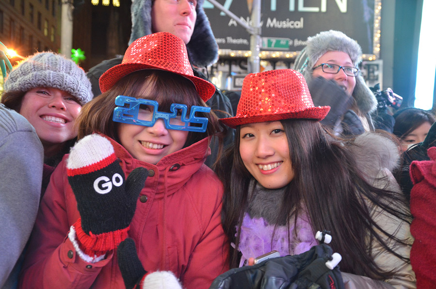 New Year's Eve celebration in Times Square