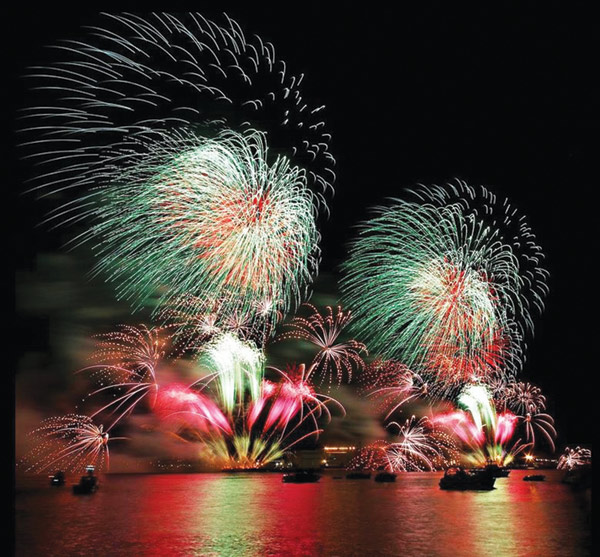 Fireworks on Hudson tonight to usher in Chinese New Year