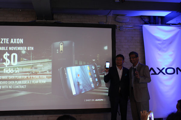 ZTE launches new smartphone in Canada