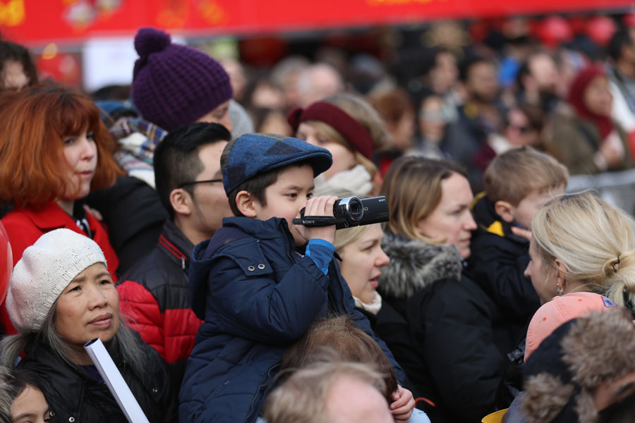 Chinese Lunar New Year marked in central London