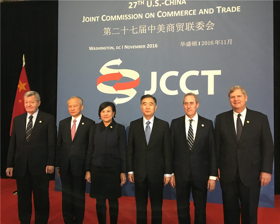 Chinese, US officials meet for 27th China-US Joint Commission on Commerce and Trade