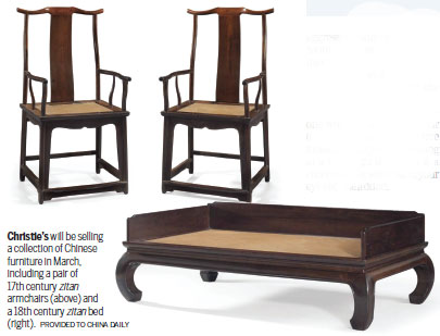Christie's to sell furniture collection