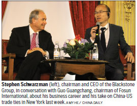 Blackstone CEO: Reciprocity matters on trade issues