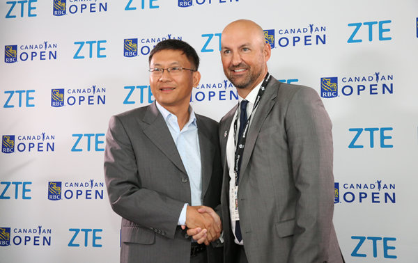 ZTE, Canadian Open extend partnership
