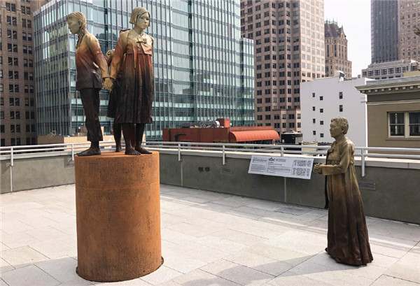 'Comfort women' shrine goes public