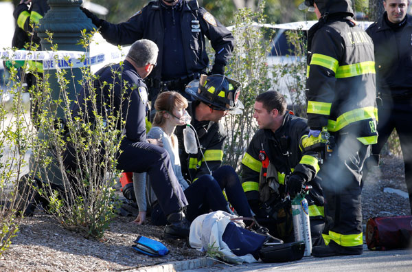 8 die in terror attack on New York bike path