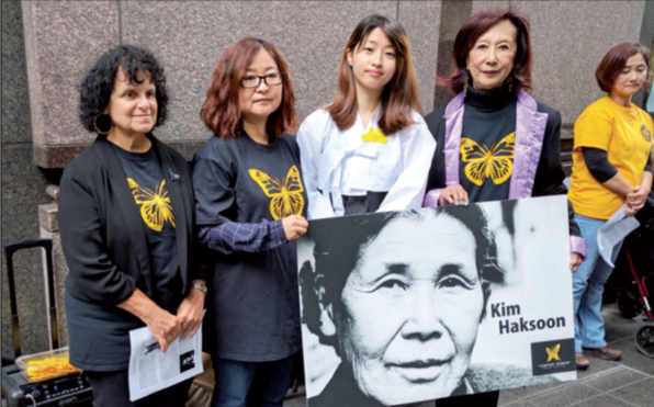 Activists demand justice for 'comfort women'