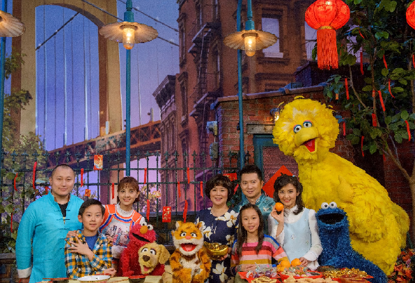 Sesame Street takes on a Chinese theme